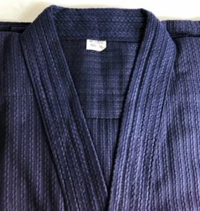 Kendo Uniform Size L-XL kendogi jacket Martial Arts Aizome Brand New F/S - Picture 1 of 5