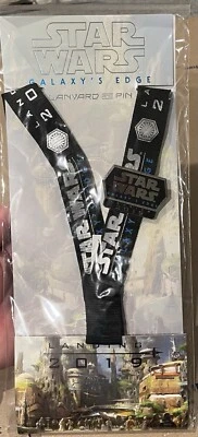 New Disney 2019 Star Wars Galaxy’s Edge Lanyard & Pin Set - Image 1 of 4