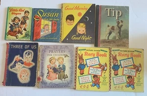 Lot of 23 Vintage School Book Reader Elf Little Golden illustrated color 40s 50s - Picture 1 of 16