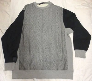Rare MAIDEN NOIR Irish Sweater Print Size XL Crew Neck Sweatshirt - Picture 1 of 8