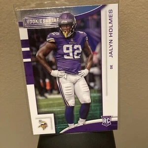 2018 panini rookies and stars Jalyn Holmes #179 Rookie Card Vikings - Picture 1 of 2