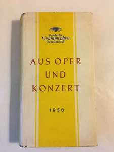 Aus Oper Und Konzert, HC Book, 1956, German Language (new releases) - Picture 1 of 9
