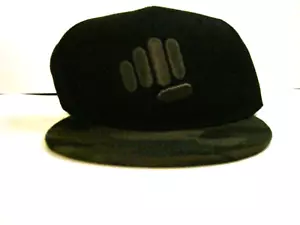 Feed Me Fight Me Snapback Hat Snap Back Baseball Cap Black & Camouflage - Picture 1 of 3
