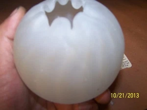 antike Mount Washington Glass Co - Knospenvase "Rosenschale" - selten, unbemalt!! - Bild 1 von 5