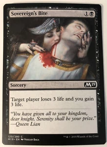 Juego de núcleos MTG Sovereign's Bite 2019 120/280 regular común - Imagen 1 de 1