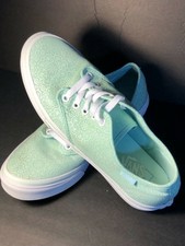vans mujer verde agua