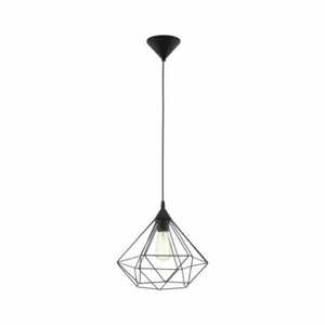 Lampada a Sospensione Lampadario Vintage Illuminazione Interno E27 Tarbes EGLO - Foto 1 di 5