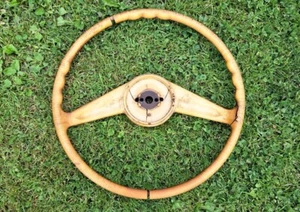 1951-1953 KAISER SPECIAL DELUXE IVORY STEERING WHEEL CORE 1952 51 52 53 - Picture 1 of 10