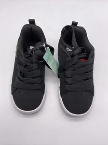 Zapatilla deportiva DC Court Graffik juvenil 11,5 nueva en caja negra/camuflada - Imagen 1 de 8