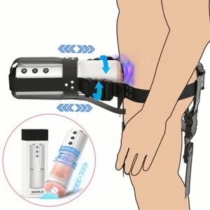 HandsFree Wearable Male Masturbaters Sucking Cup Blowjob Stroker Men Sex Toys - Picture 1 of 9