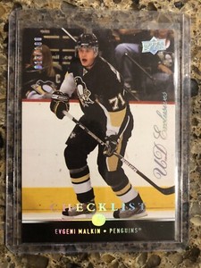 Evgeni Malkin 2008-09 UD Series 2 Exclusives #’d/100 #449 Pittsburgh Penguins