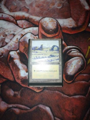 NFC Miscut 1996 Arena Promo Plains MTG Magic the Gathering - Image 1 of 2