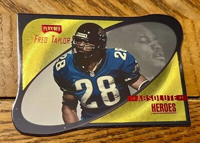 1999 Playoff Absolute SSD Heroes Gold Fred Taylor #HE12 - Image 1 of 2
