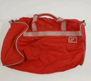 Vintage Nike Gray Tag Gym Bag Small Rad - Picture 1 of 11