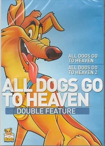 All Dogs Go to Heaven Double Feature 1 + 2 (Both Movies Films DVDs) - BRAND NEW - Picture 1 of 1
