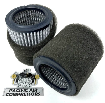 2 PACK - SOLBERG 19P, 1R417, 32012940, 110377E904, 00521-001 POLY FILTERS W WRAP