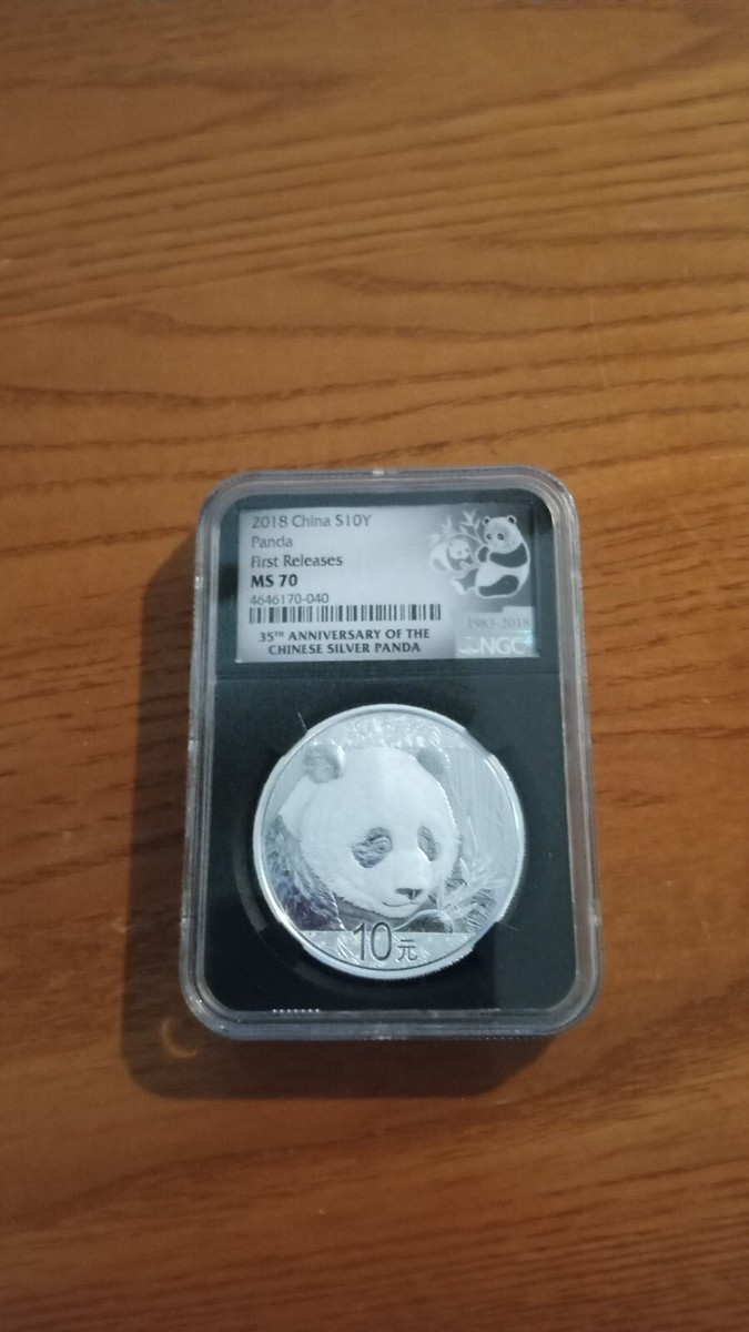 2018年 中国 10元 銀貨 NGC PF 70 猫 CAT 2018年 中国 10元 銀貨 NGC