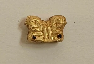 Ancient gold double headed lion Greek Phoenician or Near Eastern I mil. BC - Picture 1 of 2