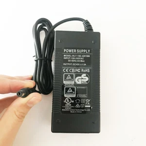 42V 29.4V 1.5A Lithium Battery Charger Coaxial Plug for e-twow Electric Scooter - Picture 1 of 11