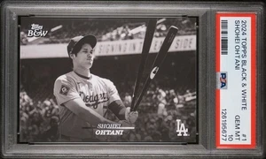 Béisbol 2024 Topps blanco y negro #1 Shohei Ohtani PSA 10 GEMAS COMO NUEVO Dodgers - Imagen 1 de 2