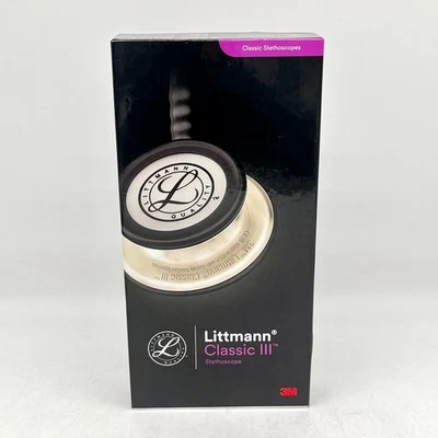 3M Littmann Classic III Monitoring Stethoscope, Lemon-Lime Tube: 27 Inches - Image 1 of 4