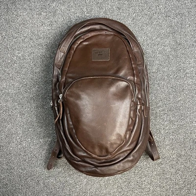 Mochila Will Leather Goods de Cuero Marrón Hecha en EE. UU. Bolso con Correas Marrón LEER Foto 1 de 4
