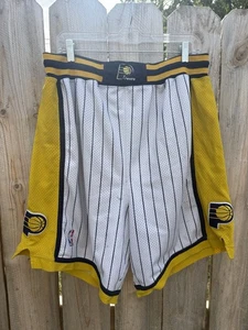Vintage Indiana Pacers Basketball Shorts Size 36 by Reebok, Preowned - Picture 1 of 11