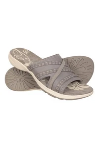 Mountain Warehouse Crest Women's Slip on Comfort Slider Everyday Summer Shoes - Picture 1 of 54