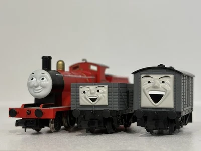 Tomix N Gauge Thomas & Friends 93802 James And Troublesome Trucks Set Unboxed - Image 1 of 4