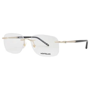 Montblanc Demo Occhiali da Vista Uomo Rettangolari MB0071O 003 58 MB0071O 003 58 - Foto 1 di 4