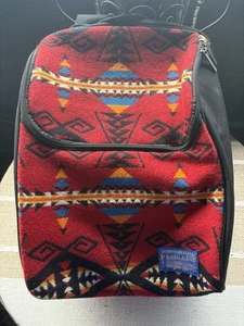 Pendleton NWT Indian Blanket Picnic Cooler Backpack Adjustable Straps Set Of 4 - Picture 1 of 10