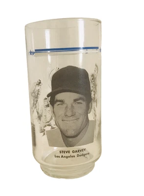 "The Boys" Dodger Steve Garvey drinking glass - Image 1 of 4