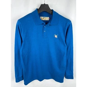 Chevignon France Collared Longsleeve Logo Men size M - Picture 1 of 6