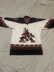 Youth Phoenix Coyotes Vintage Starter 90’s Stitched Jersey (Youth M) - Picture 1 of 9