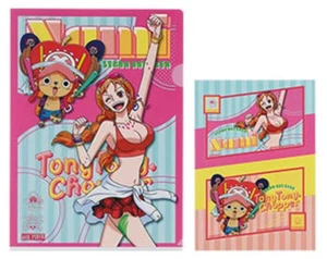 ONE PIECE Aktenordner & Sticker Set IKMB#1 Nami & Chopper 2022 Bandai Japan - Bild 1 von 1