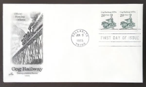 20c  Cog Railway # 2463 FDC 1995 Artcraft - Picture 1 of 2