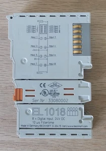 BECKHOFF EL1018 ETHERCAT DIGITAL INPUT TERMINAL EL 1018 - Bild 1 von 4