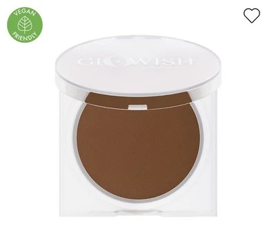 GloWish by Huda Beauty Luminous Pressed Powder, Shade 12 Rich - Image 1 of 4