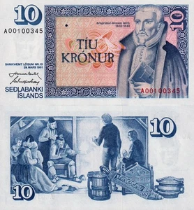 ISLANDA - Iceland 10 kronur 1984 FDS UNC - Imagen 1 de 1