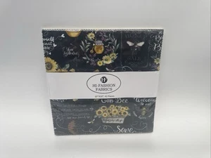 NEW Hi-Fashion Spring Floral Precut Fabric 42 Squares 10"x10" 100%Cotton - Bild 1 von 4