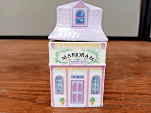 Vintage The Lenox Spice Village Majoran Fine Porcelain Spice Jar 1989 Retired - Bild 1 von 7
