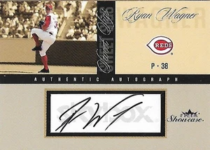 2004 Fleer Showcase Sweet Sigs #RWA Ryan Wagner Auto/700 BB - Picture 1 of 2