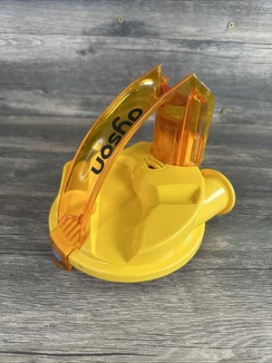 Auténtico Dyson DC14 DC15 Tapa Mango Superior Liberación Para Cubo de Polvo Ciclón Amarillo Foto 1 de 4