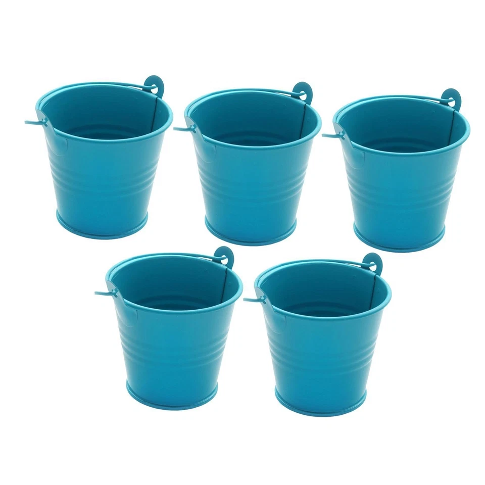 5 Piezas Cubos de Metal Decorativos Cubos Organizador Decoración Portátil Mini Caramelo Pequeño Foto 1 de 1