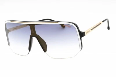 CARRERA 1060/S CCP 1V Sunglasses White Black Frame Blue Lenses 99mm - Image 1 of 4