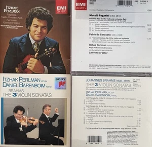 Itzhak Perlman: Brahms Sonatas, Paganini, Sarasate. 2CDs - Picture 1 of 1