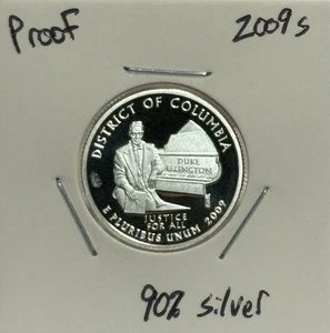 2009 S Silver Proof District Of Columbia Quarter, 90% Silver, Very Low Mint! 🔥 - Picture 1 of 2