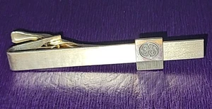 Vintage 12kt Gold Filled General Electric Tie Clip Employee Appreciation Gift - Picture 1 of 3