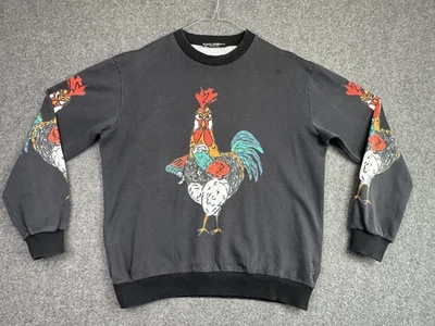 Толстовка мужская Dolce & Gabban Yr of the Rooster 2017 размер 48 серый пуловер джемпер - Изображение 1 из 4