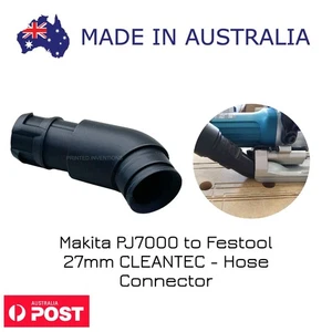 Makita PJ7000 to Festool 27mm CLEANTEC Hose Connector Adapter – Dust Extraction - Picture 1 of 6